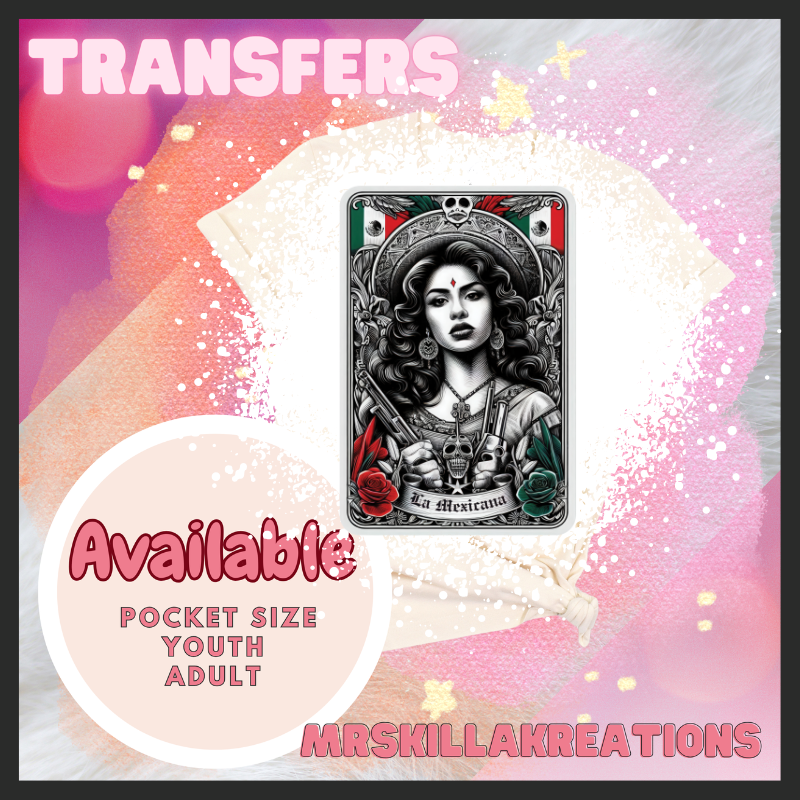 La Mexicana loteria DTF Transfer