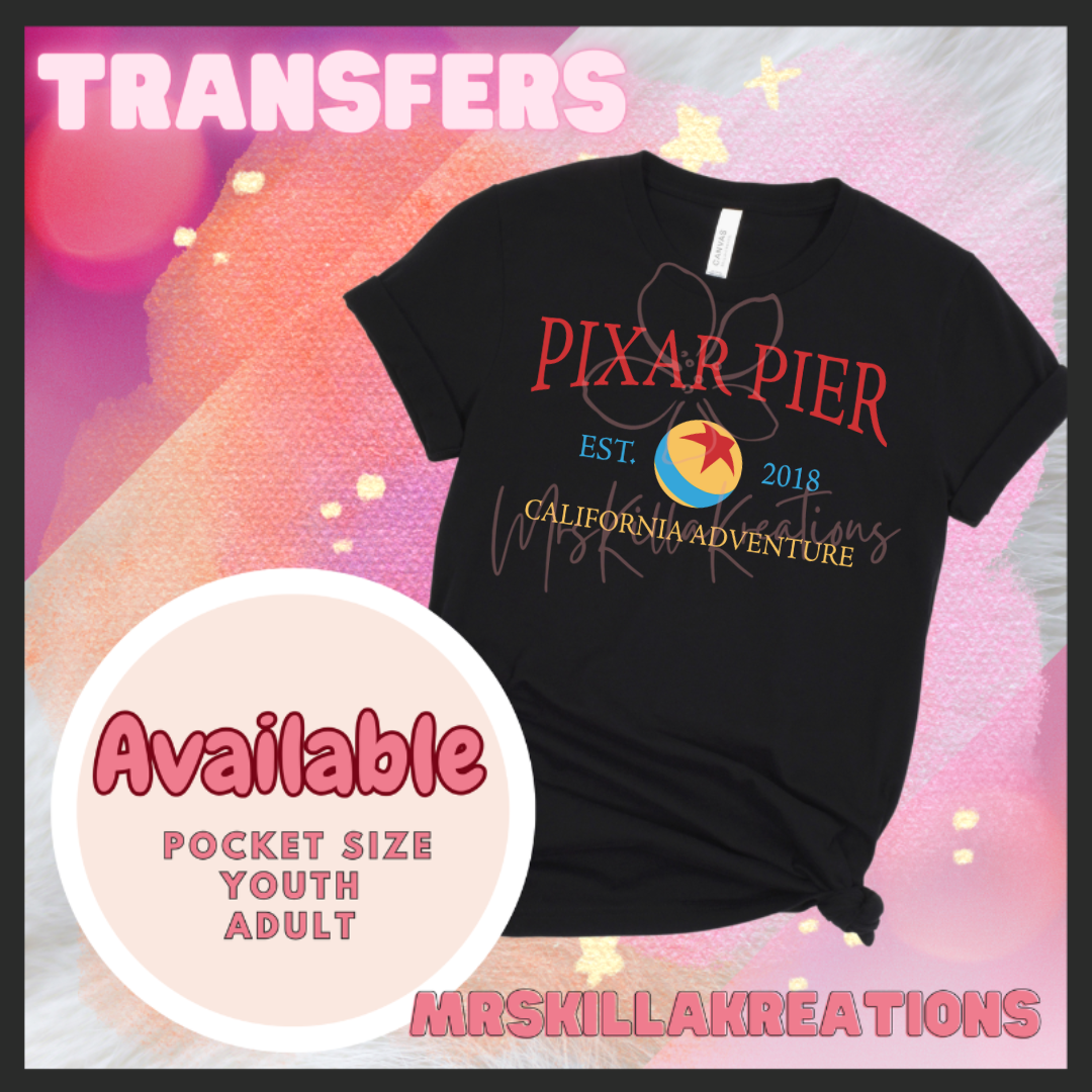 PIX PIER  DTF TRANSFER