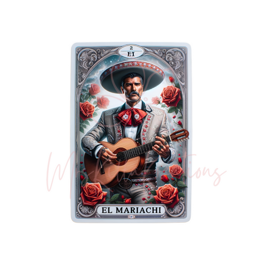 El  Mariachi tarot card Dtf transfer