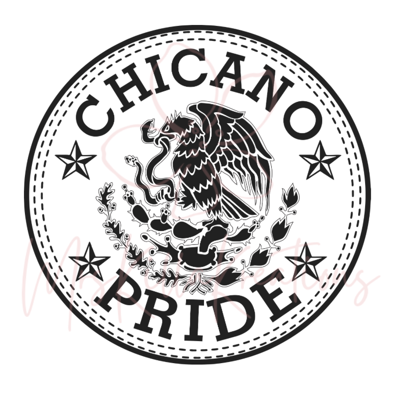 Chicano Pride DTF Transfer