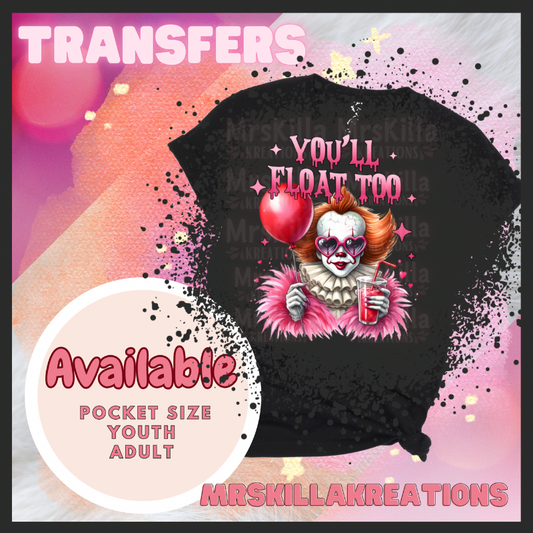 You’ll float too DTF Transfer