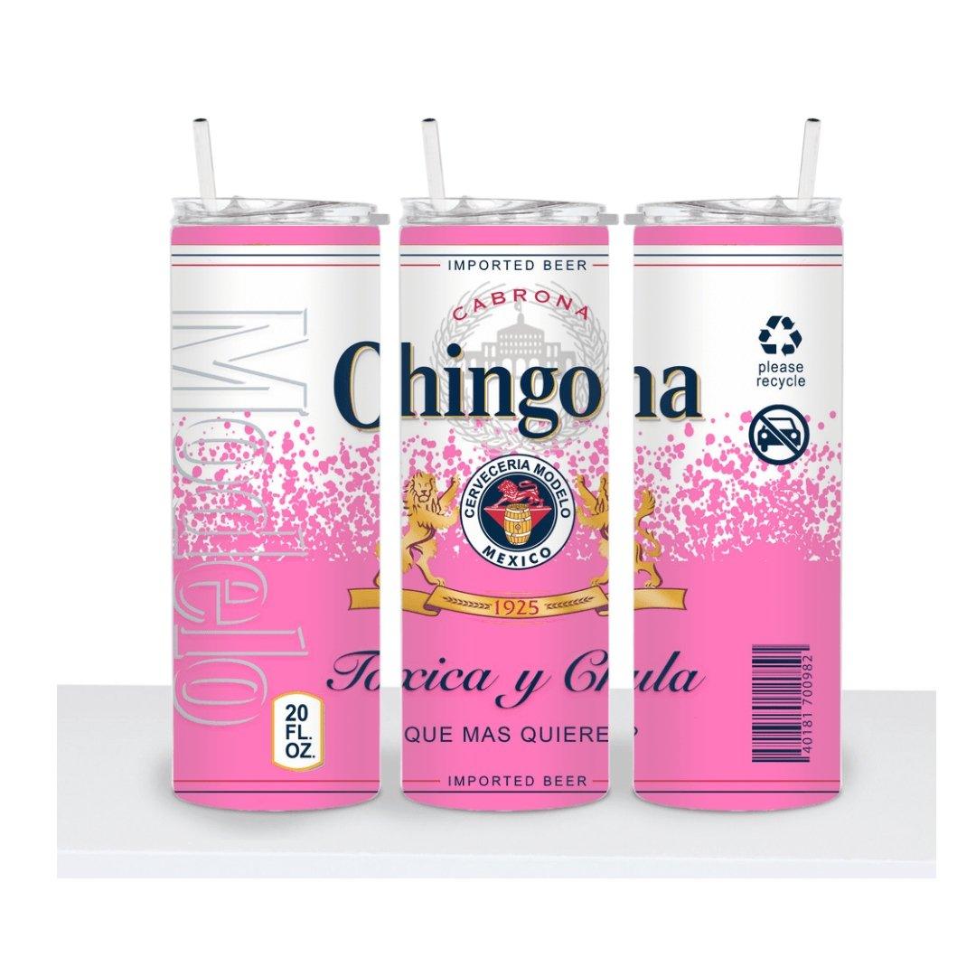 Chingona Stainless tumbler - Mrskillakreations